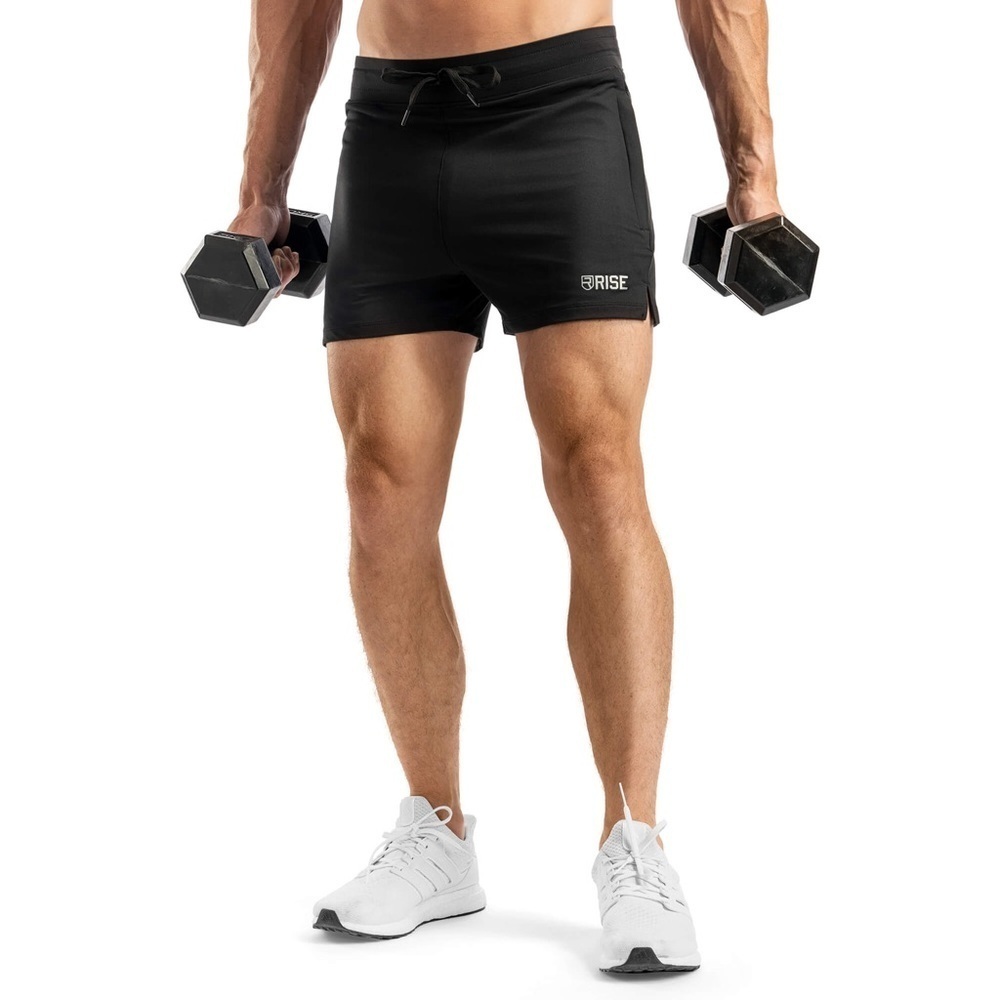 Men's Black Athletic Shorts